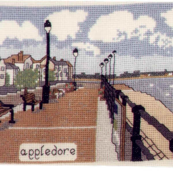 Appledore in Devon Cross stitch kit