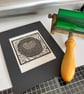 Linocut Print - "Hedgehog" - Image 10