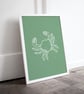 Seashore Crab A4 Art Print - Image 2