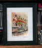 Barrowland Ballroom,Glasgow Archival Print of Original Artwork in upcycled frame