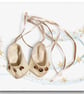 Reserved for June - Silk Ballet Shoes - Image 1