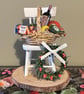 Miniature Christmas Hamper Chair