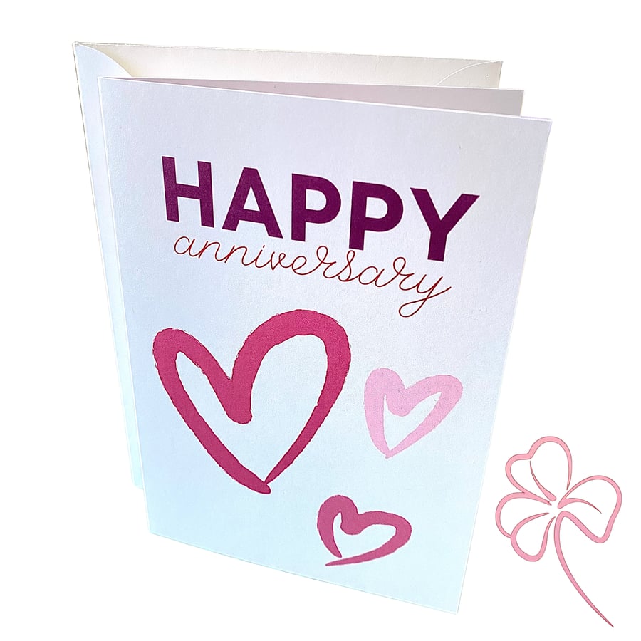 Anniversary Greetings Card