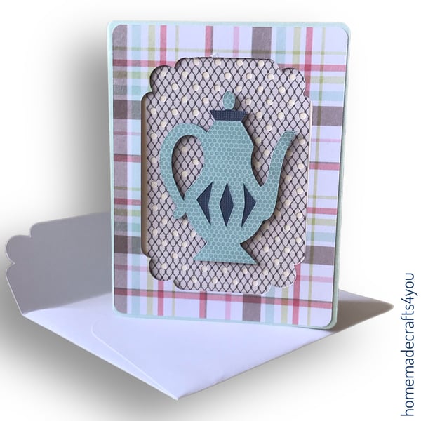 Handmade Teapot Card
