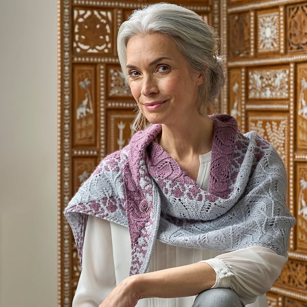 Lace Shawl knitting pattern