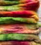 Faery fluff spinning felting fibre pack Autumn mixed fibres 75g