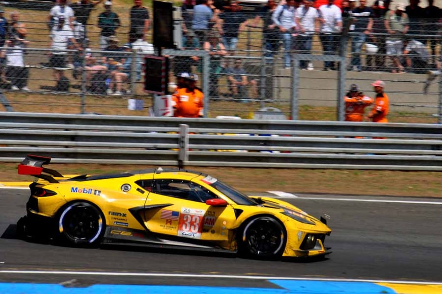 Chevrolet Corvette C8 R no33 24 Hours of Le Mans 2023 Photograph Print