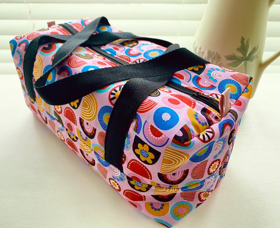 Rainbow mini duffle bag 