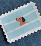 Fabric Postage Stamps - Doggies - Image 8