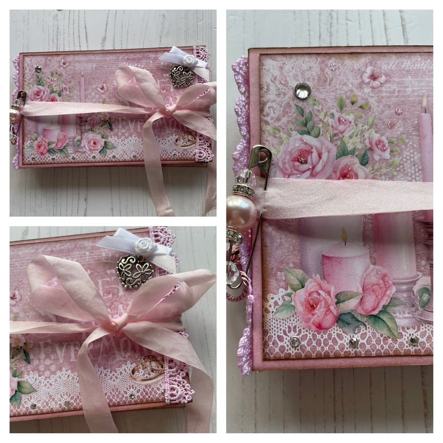 Folio with pockets for a wedding by Carolee Crafts PB1 - 0005