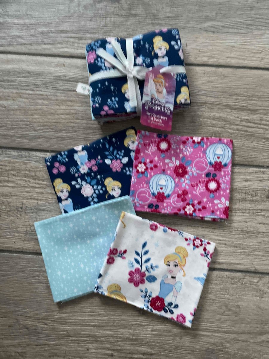Disney Princess Cinderella Fat Quarter Bundle Sale