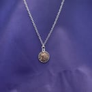 Iridescent necklace