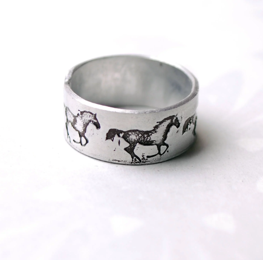 Horse Ring, Aluminium Adjustable Horse Ring, 