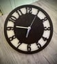 Laser Cut Wooden Clock