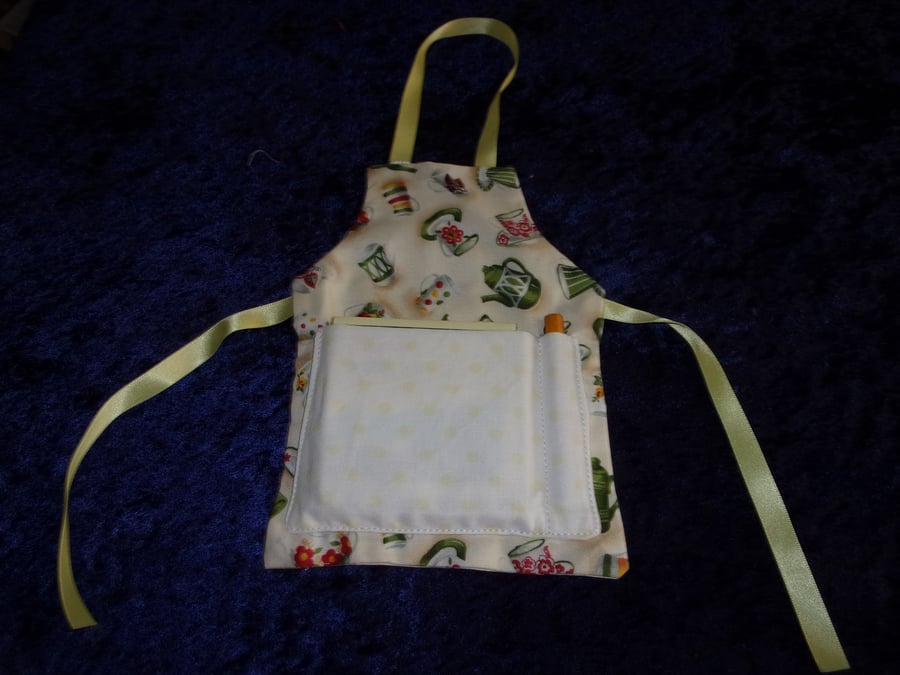 Note Pad Apron