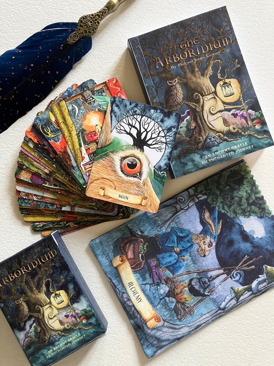 The Arboridium - mindfulness in nature, oracle card deck.