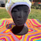Crocheted hat