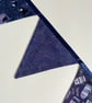 Blue Christmas Bunting - large - reversible  - Image 4