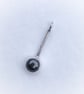Sterling silver pendant with hematite - Image 4