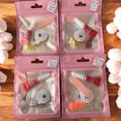 (Plain Designs) Mystery Make Your Own Polymer Clay Stud Starter Pack