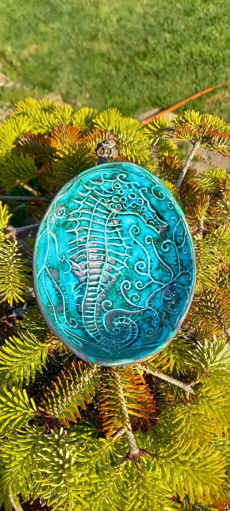 Seahorse bowl
