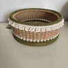handmade hemp rope woven basket