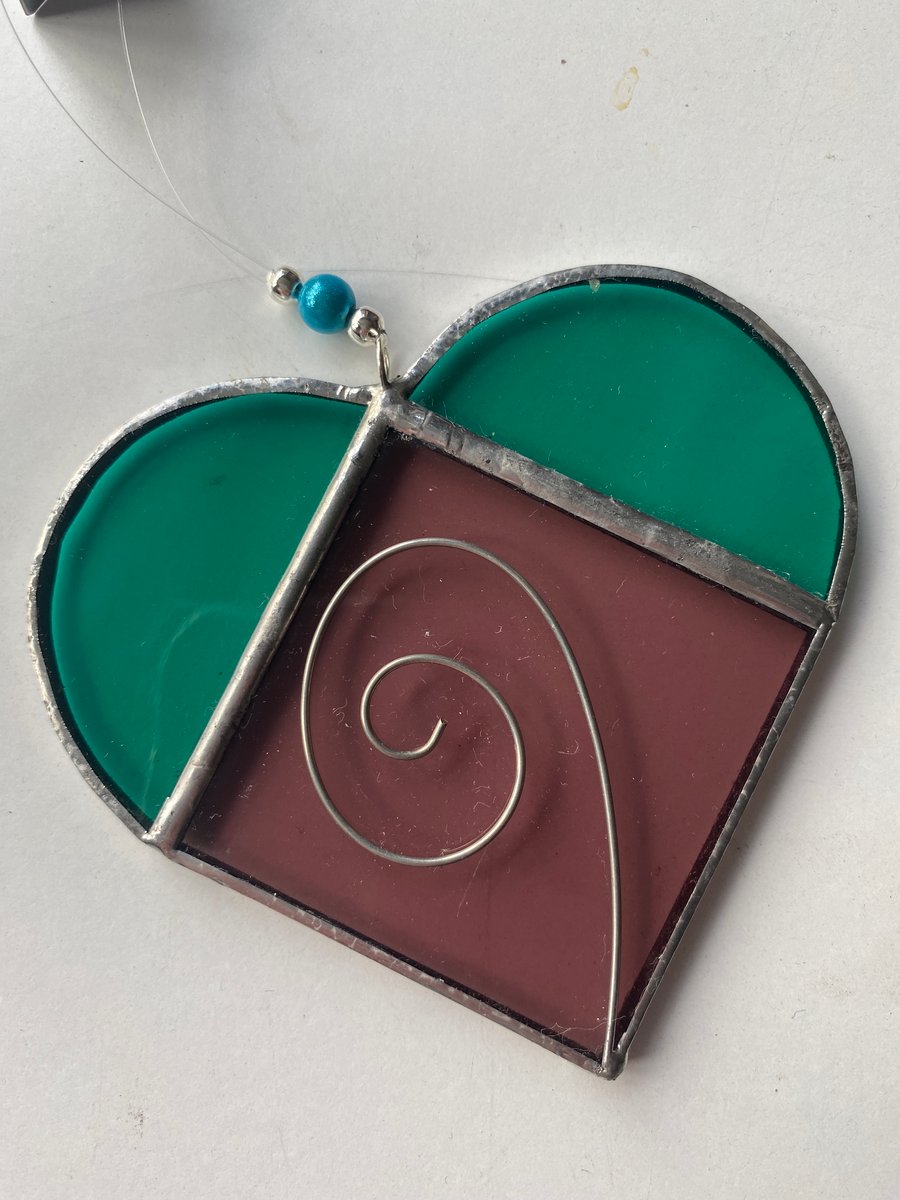 Seconds Sunday Stained Glass Suncatcher Decoration 