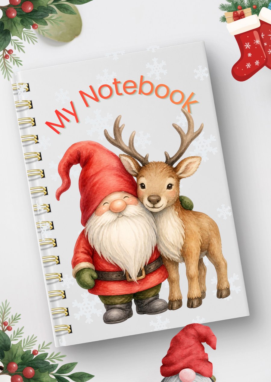 Santa with Reindeer
