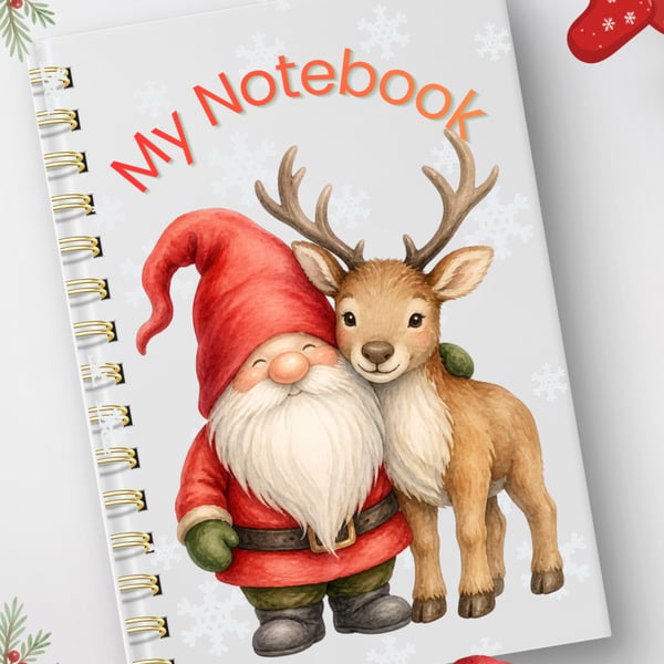 Santa with Reindeer