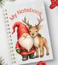 Santa with Reindeer