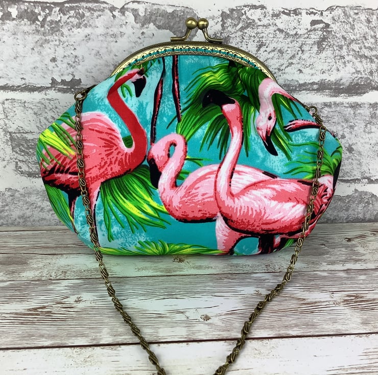 Flamingo clutch store