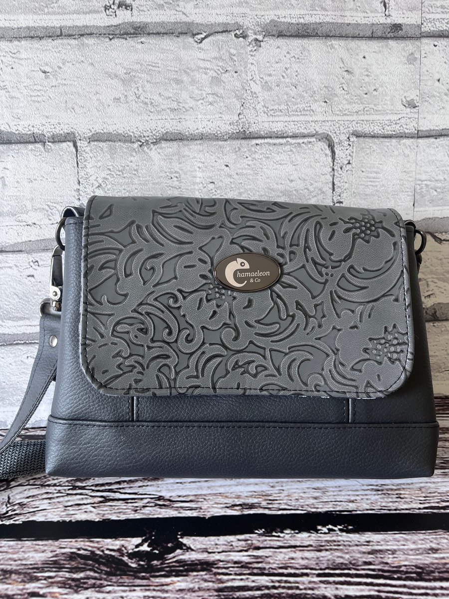 Handbag - Grey Iris Mini Crossbody