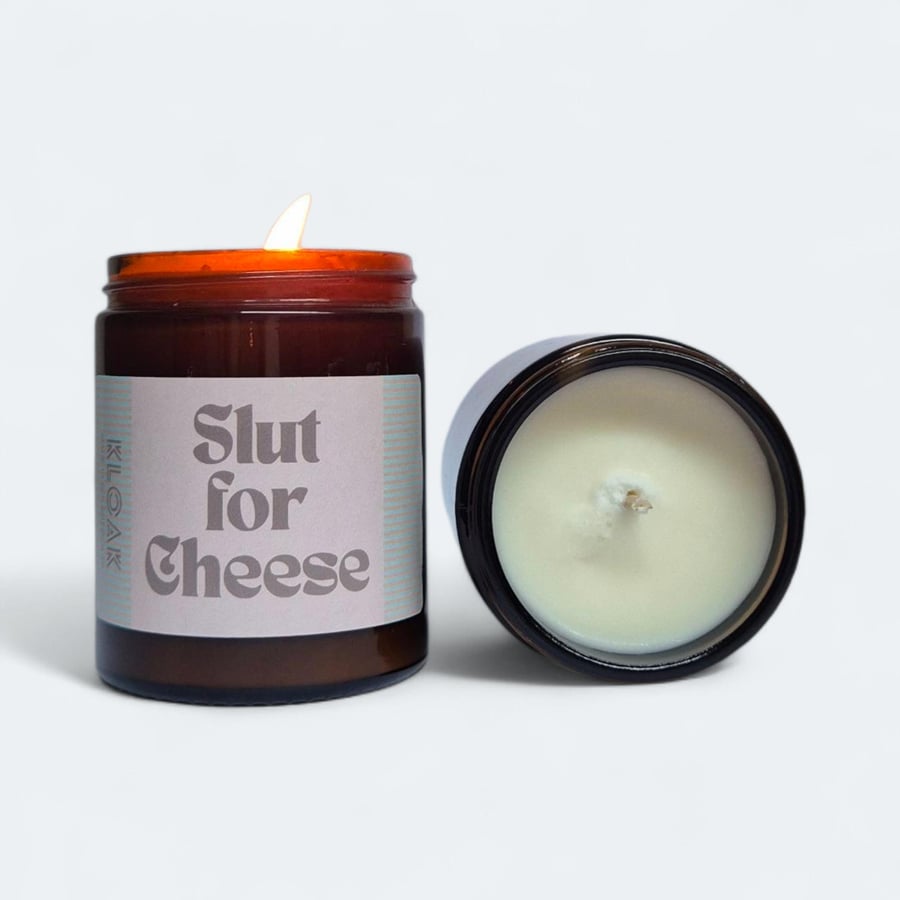 Cheese Lover Candle: Funny Gifts for Foodies