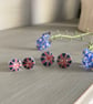 Union Jack button earrings, choice of size, patriotic jewellery - Image 1
