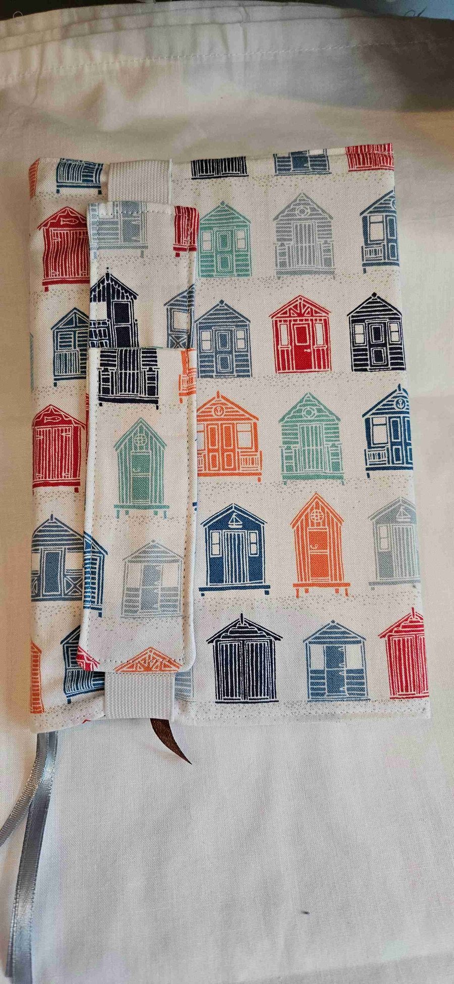 Covered Notebook and Pen Holder