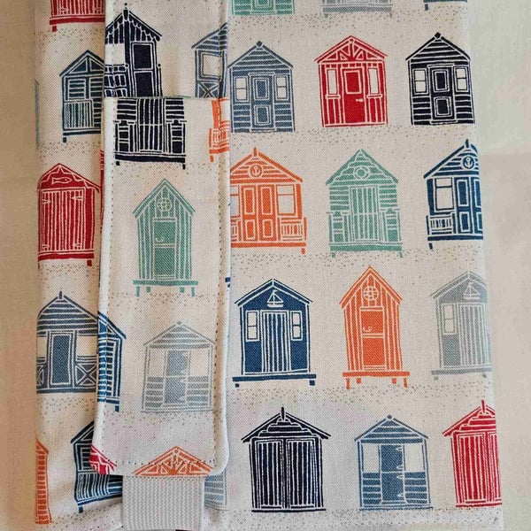 Covered Notebook and Pen Holder