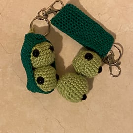 Peas n’ Pod Fidget Keyring