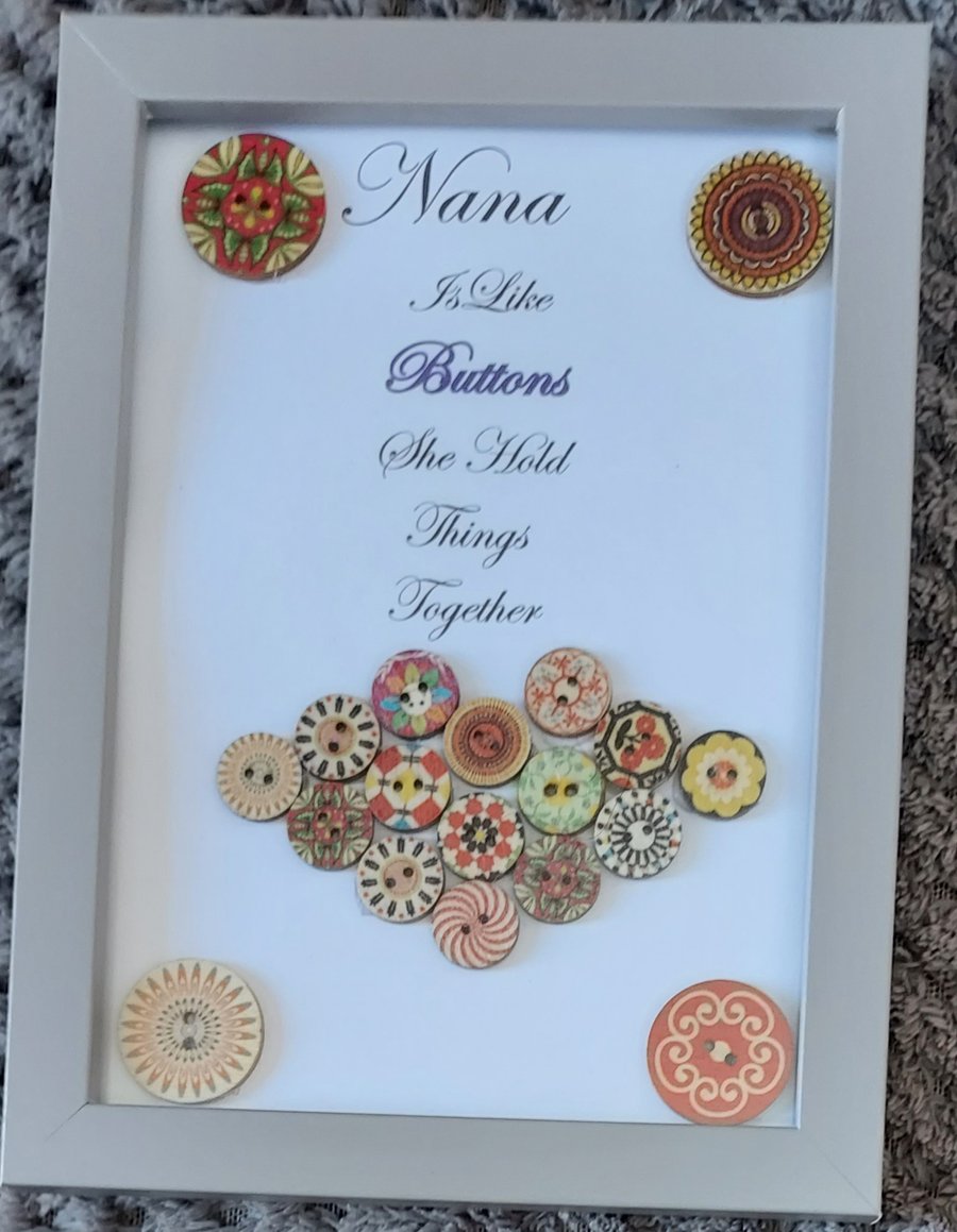 Nana inspirational frame 4 by 6