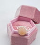 Morganite Silver Ring Handmade  - Image 4