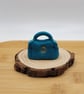 Miniature Polymer Clay Handbag, 1:12 Dollhouse Accessory, Fashion Cake Topper - Image 3