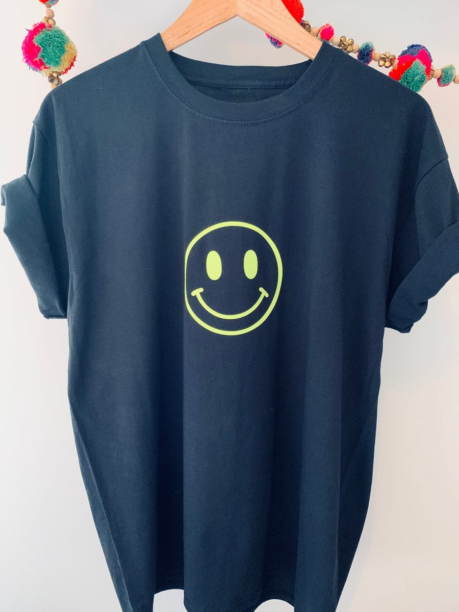 Yellow Smiley Face T-shirt 