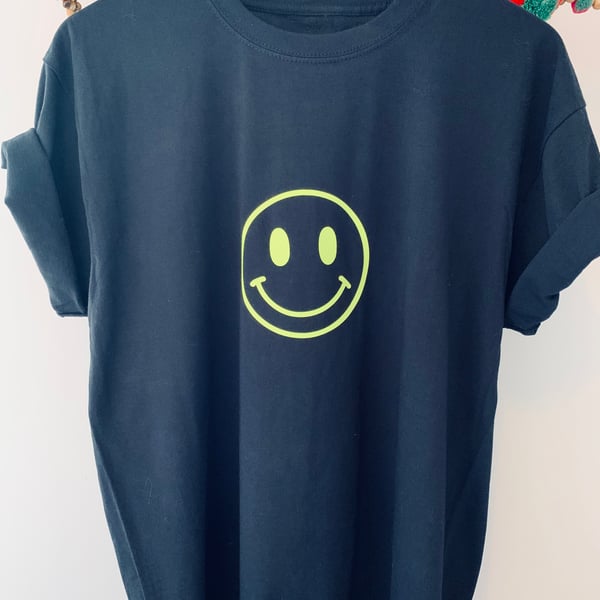 Yellow Smiley Face T-shirt 