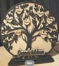 Personalised Grandchildren Tree Family Tree with Names Grandparents Gift Wooden  - Image 3