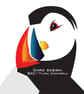 Funky Puffin Greetings Card - Image 2