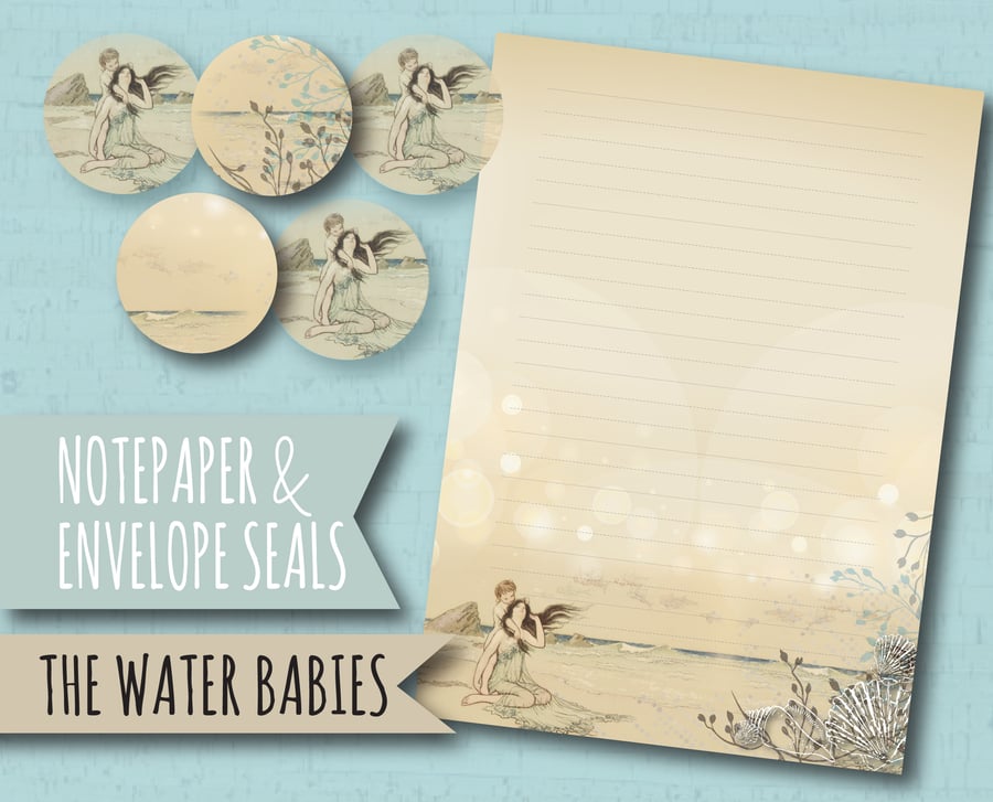 Letter Writing Paper The Water Babies (set 1)