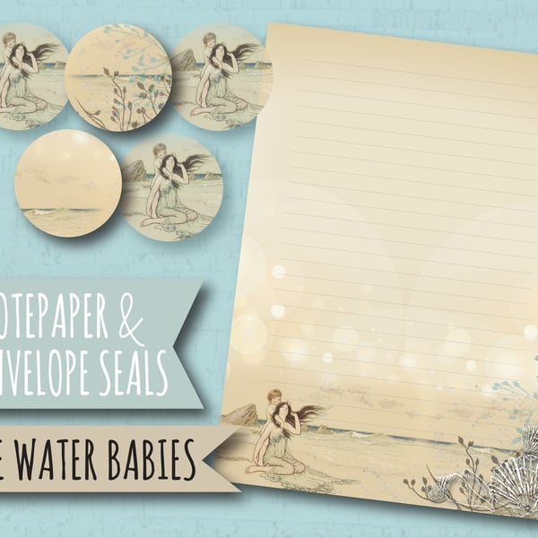 Letter Writing Paper The Water Babies (set 1)