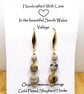 Onyx Gemstone Earrings - Image 4