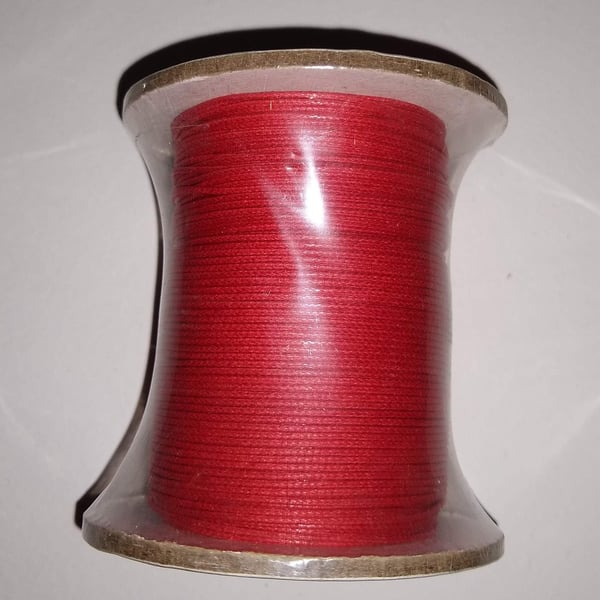  Waxed Cotton Cord SPECIAL PURCHASE 100M Roll - 1mm Macrame cord for bracelet