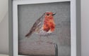 Framed Original Textile Art