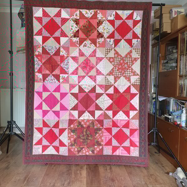 A single bed quilt